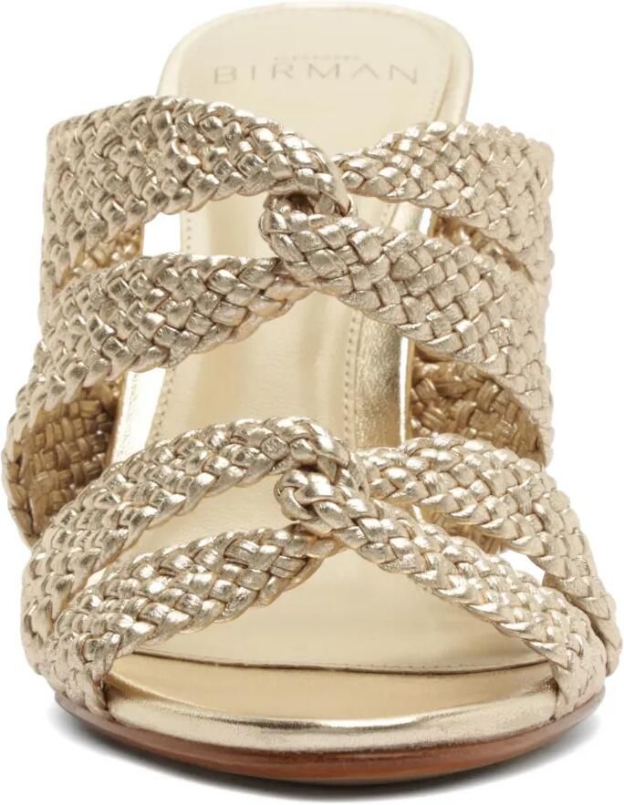 Alexandre Birman Sabrina leren sandalen Goud - Foto 2