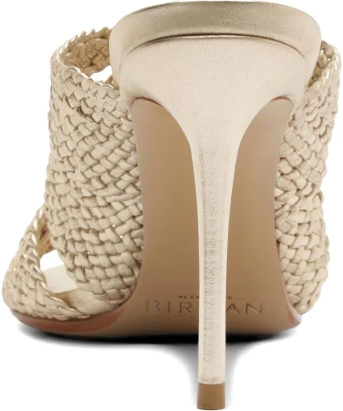 Alexandre Birman Sabrina leren sandalen Goud - Foto 3