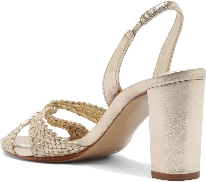 Alexandre Birman Sabrina leren sandalen Goud - Foto 3