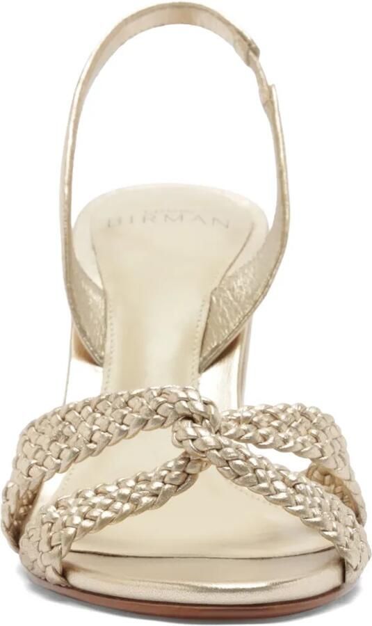 Alexandre Birman Sabrina leren sandalen Goud - Foto 4