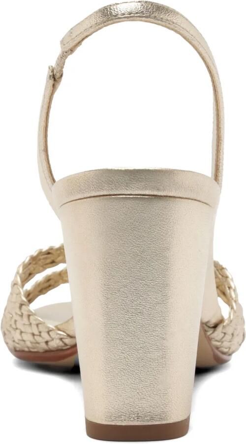 Alexandre Birman Sabrina leren sandalen Goud - Foto 5