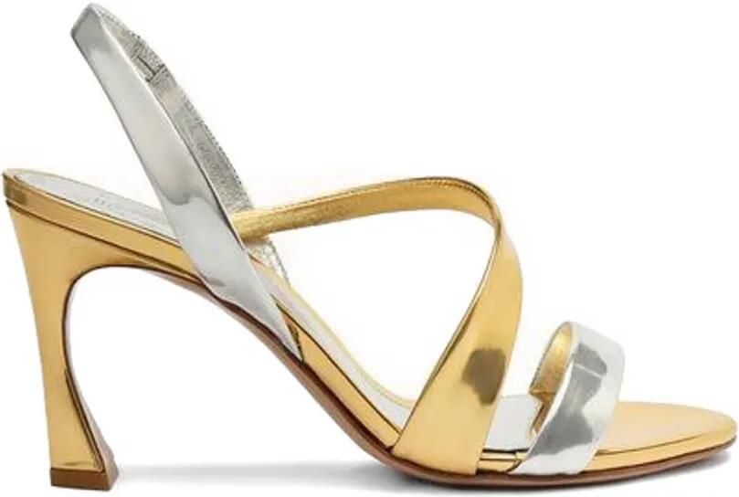 Alexandre Birman Sandalen met bandjes Goud