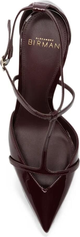 Alexandre Birman Serena pumps met puntige neus Rood - Foto 4
