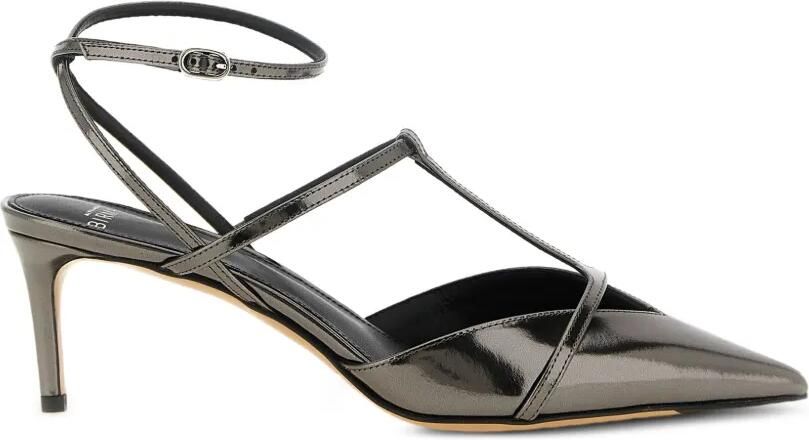 Alexandre Birman Serena sandalen met T-bandje Grijs