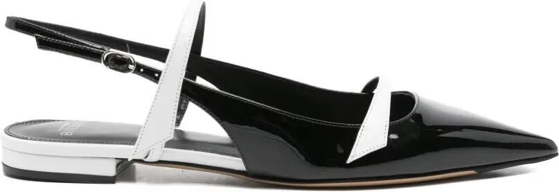 Alexandre Birman Slingback pumps met puntige neus Zwart
