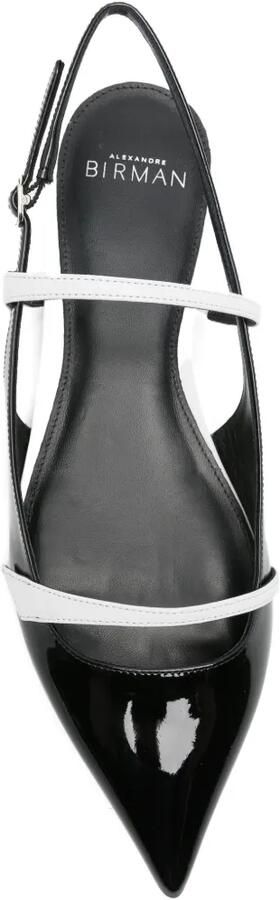 Alexandre Birman Slingback pumps met puntige neus Zwart - Foto 4