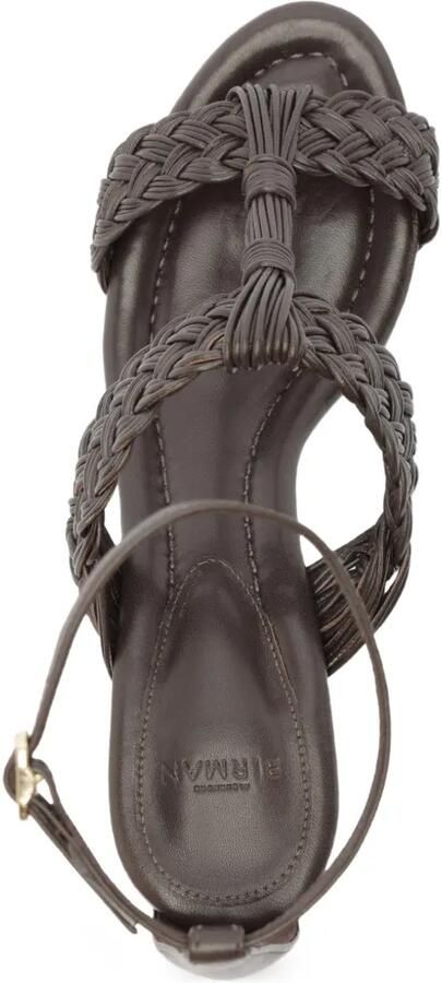 Alexandre Birman Thalia 60 gevlochten leren sandalen Zwart - Foto 5