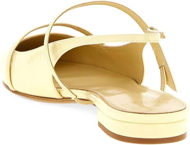 Alexandre Birman Tita lakleren slingbacks Geel - Foto 3