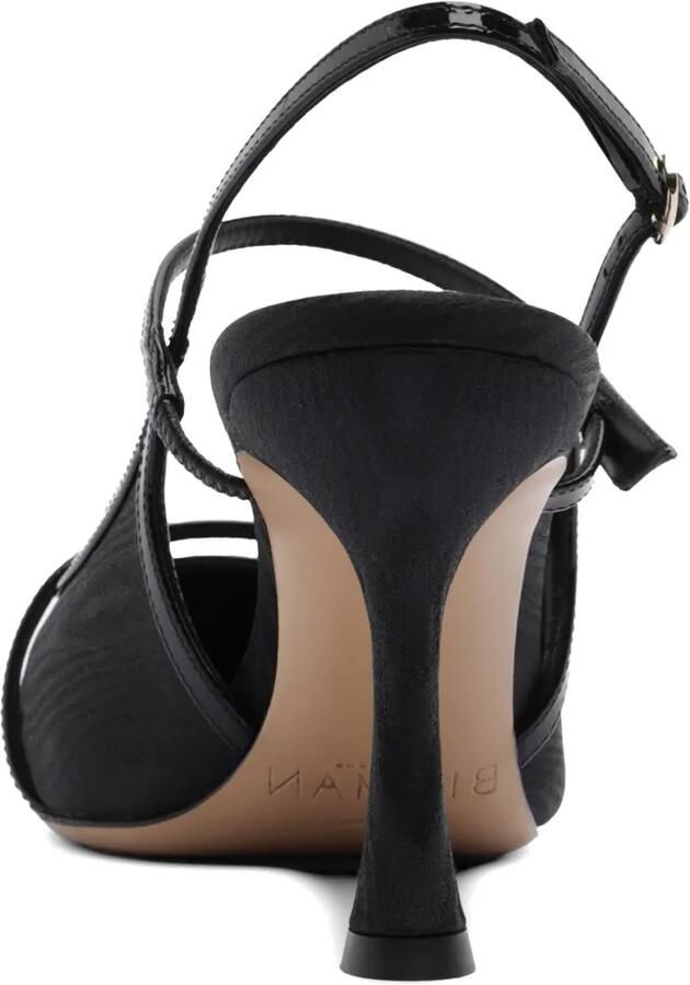 Alexandre Birman Tita Moire slingback pumps Zwart - Foto 4