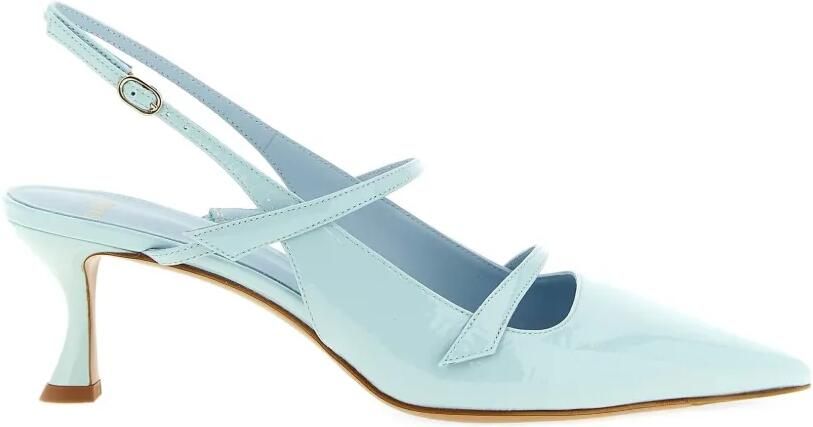 Alexandre Birman Tita slingback pumps met puntige neus Blauw