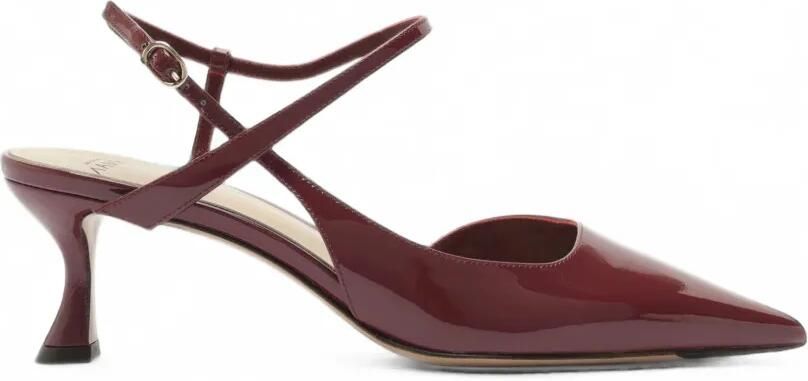 Alexandre Birman Tita Wrap leren pumps Rood