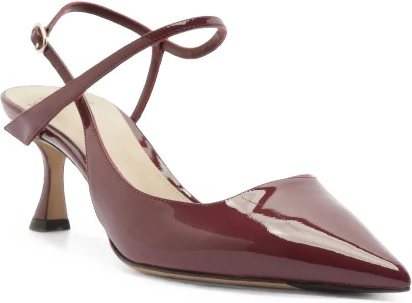 Alexandre Birman Tita Wrap leren pumps Rood - Foto 4