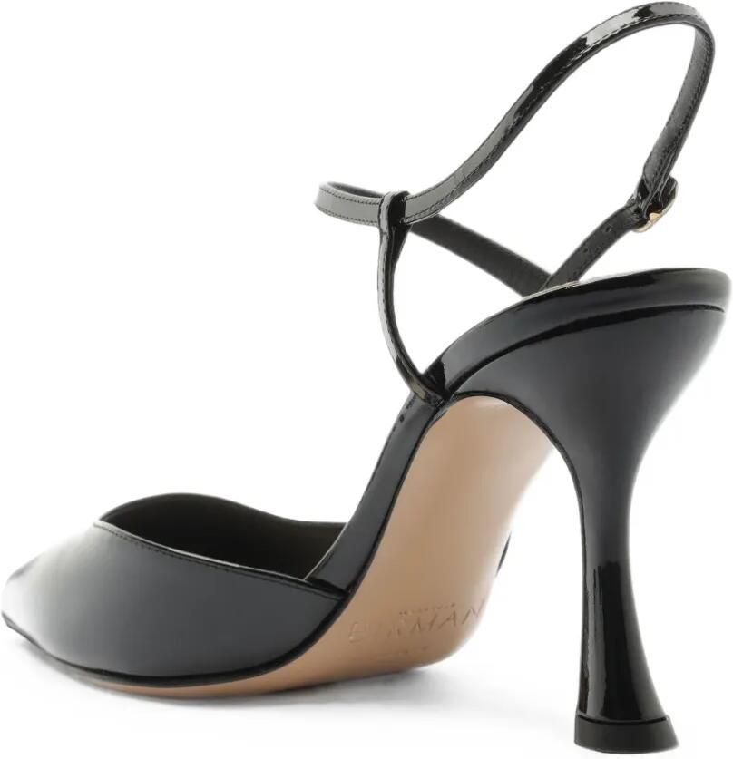 Alexandre Birman Tita Wrap leren pumps Zwart - Foto 2