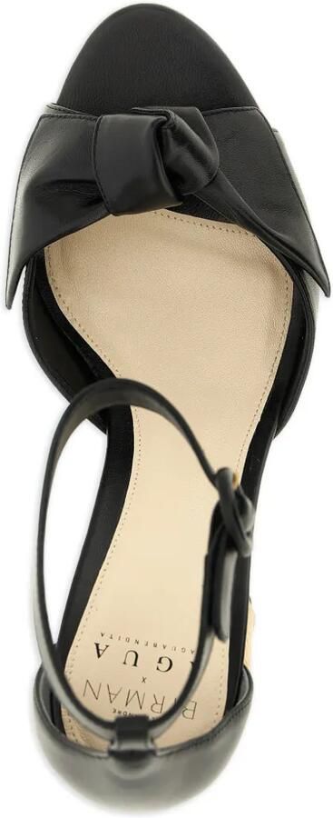 Alexandre Birman x AGUA by Agua Bendita 'Maxi Clarita' leren sandalen Zwart - Foto 4