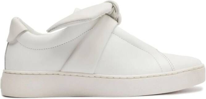 Alexandre Birman Clarita asymmetrische slip-on sneakers Wit