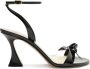 Alexandre Birman Clarita Bell 85mm lakleren sandalen Zwart - Thumbnail 1