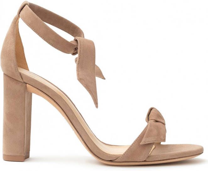 Alexandre Birman Clarita gestrikte sandalen Beige