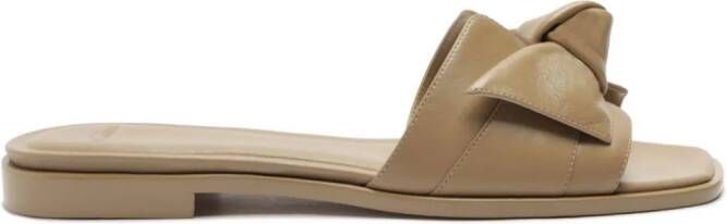 Alexandre Birman Clarita sandalen met geknoopt detail Beige