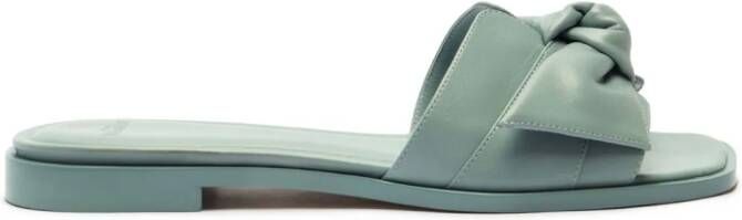 Alexandre Birman Clarita sandalen met geknoopt detail Blauw