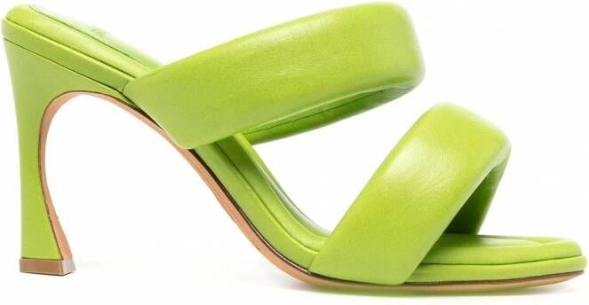 Alexandre Birman Lilla sandalen met dubbele bandjes Groen