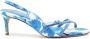 Alexandre Birman Maia 60mm sandalen met bloemenprint Blauw - Thumbnail 1