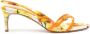 Alexandre Birman Maia 60mm sandalen met bloemenprint Oranje - Thumbnail 1