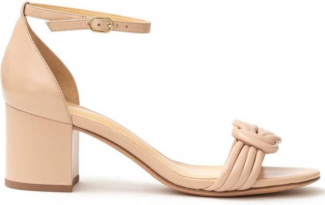 Alexandre Birman Malica sandalen met blokhak Beige