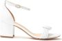 Alexandre Birman Malica sandalen met blokhak dames leerleerleer 35.5 Wit - Thumbnail 1