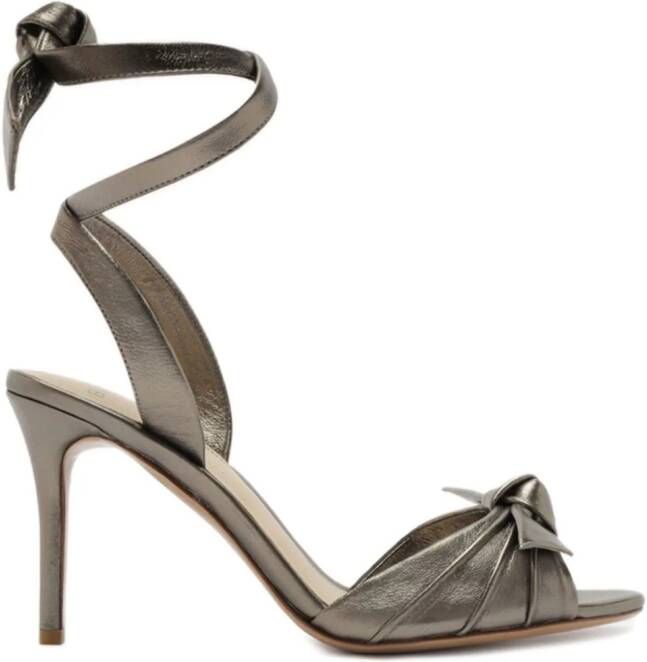 Alexandre Birman New Clarita leren sandalen Bruin