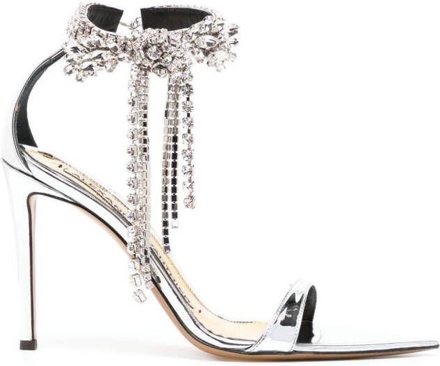 Alexandre Vauthier Pumps verfraaid met kristallen Zilver