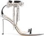 Alexandre Vauthier Pumps verfraaid met kristallen Zilver - Thumbnail 1