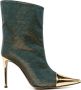 Alexandre Vauthier Laarzen met puntige neus Goud - Thumbnail 1