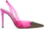 Alexandre Vauthier Pumps verfraaid met kristallen Roze - Thumbnail 1