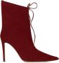 Alexandre Vauthier Laarzen met puntige neus Rood - Thumbnail 1