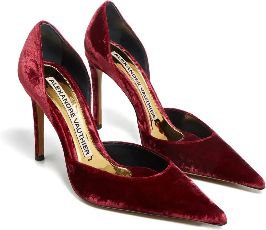 Alexandre Vauthier 105 mm pumps met stiletto-hak en puntige neus Rood - Foto 2