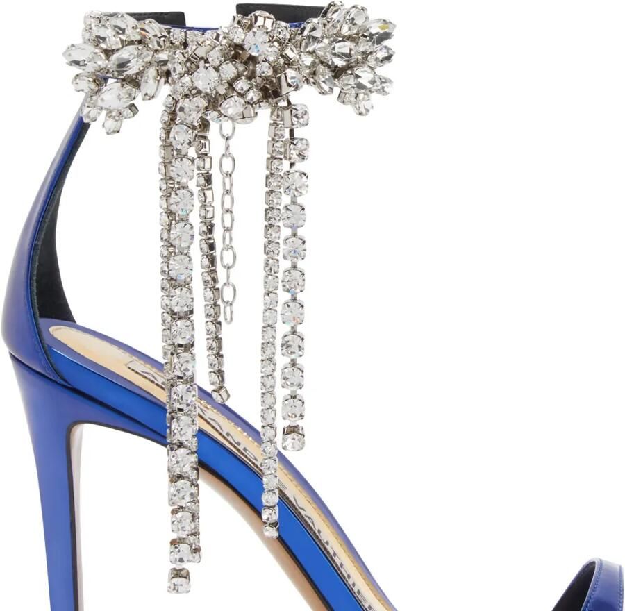 Alexandre Vauthier 105 mm sandalen verfraaid met stras Blauw - Foto 2