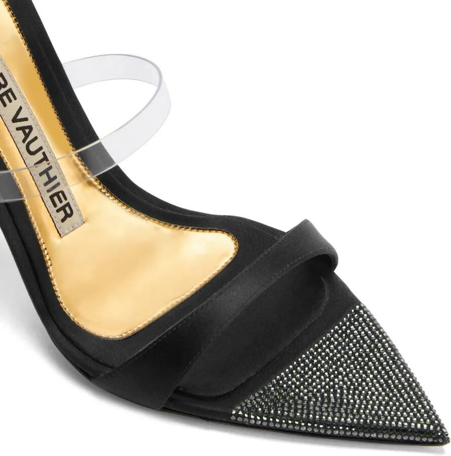 Alexandre Vauthier 111 mm sandalen met veters Zwart - Foto 2
