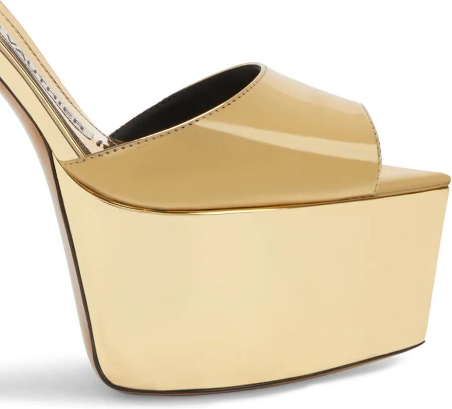 Alexandre Vauthier 116 mm sandalen met metallic afwerking Goud - Foto 2