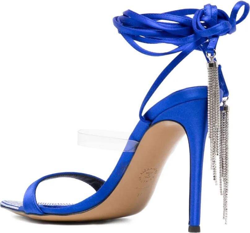 Alexandre Vauthier Leren sandalen Blauw - Foto 2