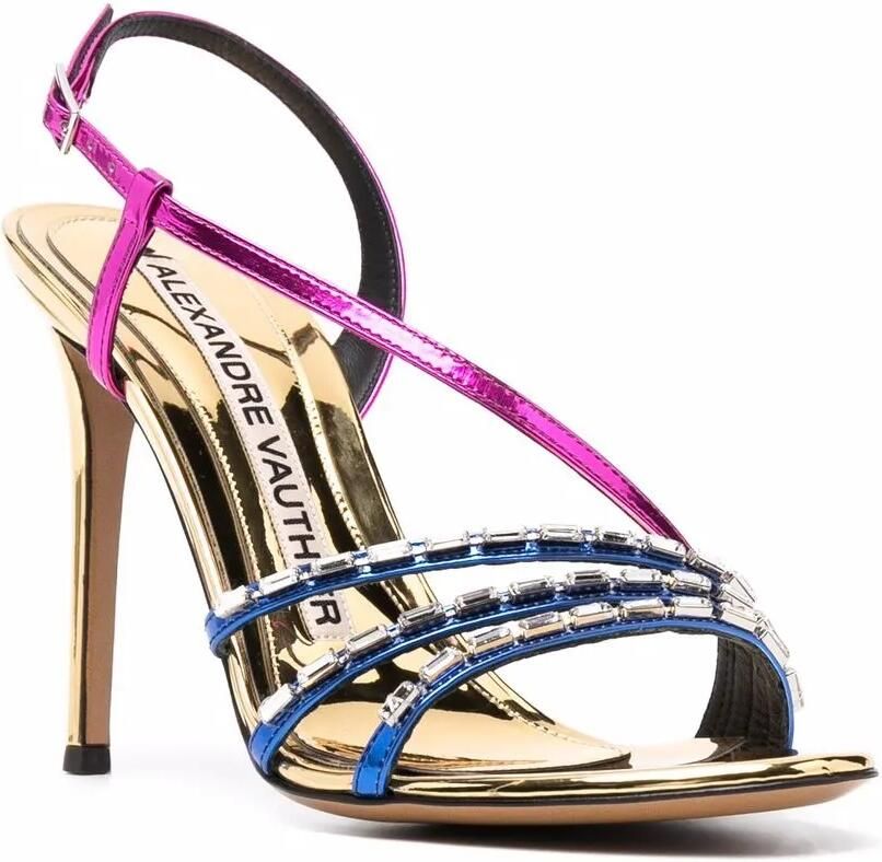 Alexandre Vauthier Sandalen met stras Roze - Foto 2