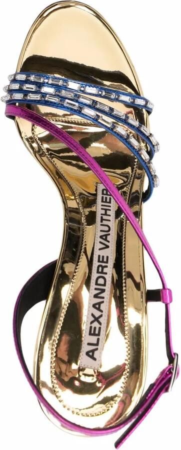 Alexandre Vauthier Sandalen met stras Roze - Foto 4
