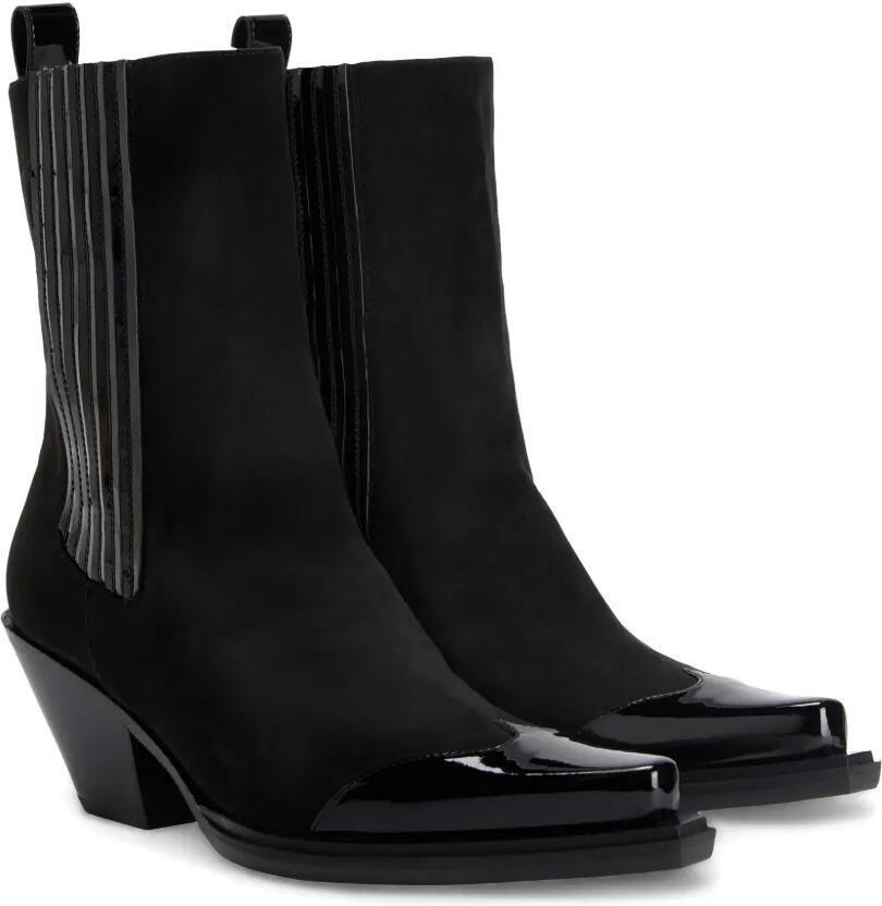 Alexandre Vauthier Suède enkellaarzen Zwart - Foto 3