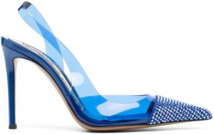 Alexandre Vauthier Amber Ghost pumps Blauw
