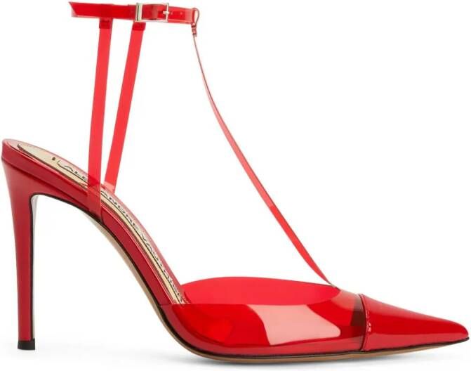 Alexandre Vauthier Leren pumps Rood