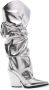 Alexandre Vauthier Avi 105mm knielaarzen Zilver - Thumbnail 1