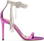 Alexandre Vauthier Diana sandalen verfraaid met kristallen Roze - Thumbnail 1