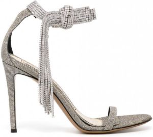 Alexandre Vauthier Diana sandalen Zilver