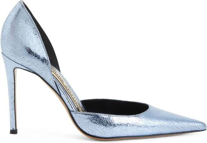 Alexandre Vauthier Pumps met metallic-effect Blauw