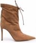 Alexandre Vauthier Veterlaarzen met puntige neus Beige - Thumbnail 1