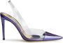 Alexandre Vauthier Pumps met metallic afwerking Blauw - Thumbnail 1